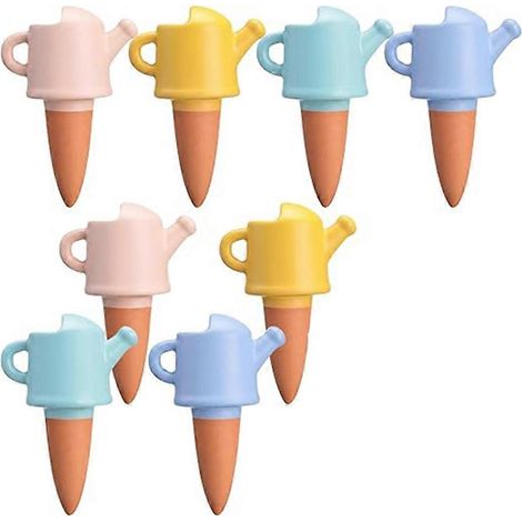8 lot Terracotta arrosage Spikes Vacation Self arrosage Spikes arrosoir Shape jardinière Devices Automatic Waterer (1/5)