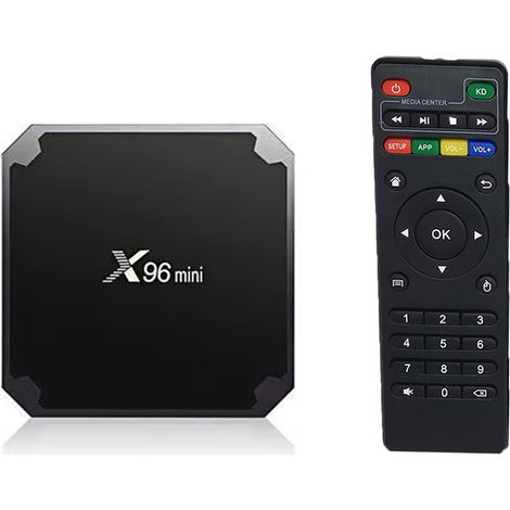 TV Box 8K Android 10.0 WI-FI 4G RAM 32G ROM Smart TV Telecomando FO-R12 (1/5)