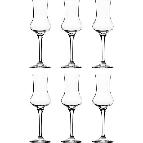 Grappagläser - Set 6er, 90 ml