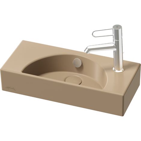Lave-mains compact 50 cm JACOB DELAFON Odéon Rive Gauche avec trou de robinetterie