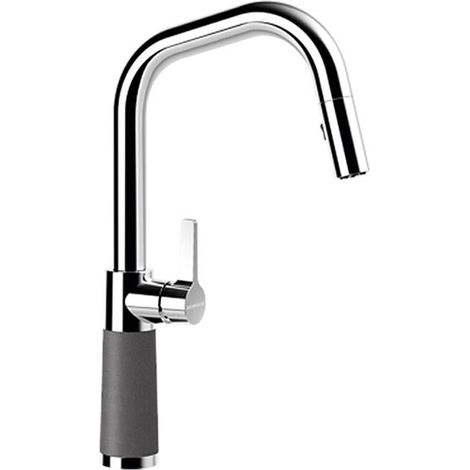 Schock Küchenarmatur SC-530 Chrom/Cristadur ausziehbarer Auslauf Ivy IVY (1/4)