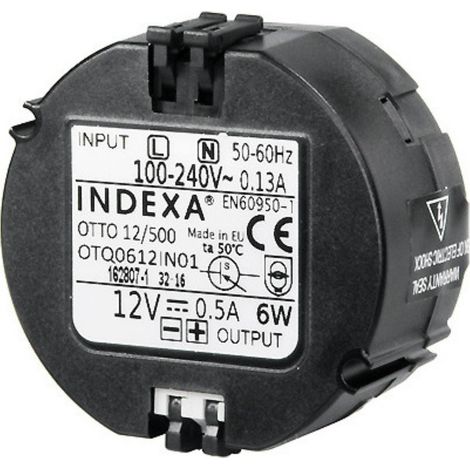 Indexa Unterputz-Netzgerät 12V DC, 1,5A (1/2)