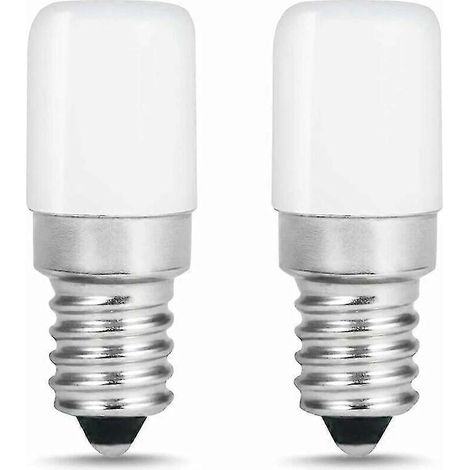 Ampoules 24 V E14 6500 K lumière blanche froide, lot de 2, pour réfrigérateur, congélateur, salon, chambre, salle de bain, etc. [jkw] (1/4)