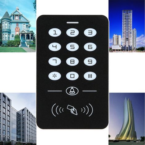Contrôleur d'Accès Porte RFID avec Clavier et Lecteur de Carte pour Sécurité