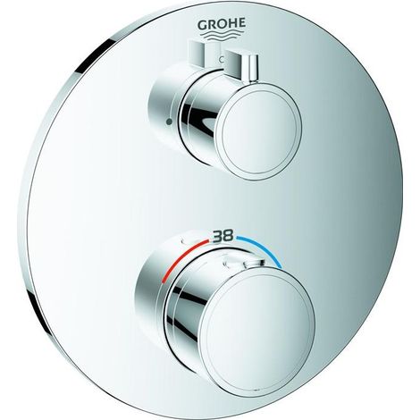 Grohe Grohtherm - Thermostat-Duscharmatur - Unterputz, verchromt 24075000 (1/5)