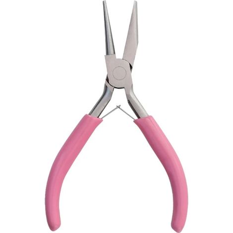 Alicates cóncavos redondos de 1 pulgada, mini alicates de precisión, herramientas para doblar alambre, para hacer joyas, bricolaje, pasatiempos, venta al por mayor