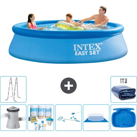 Intex Piscina Easy Set Rotonda - 305x76 cm - 8-pezzi S20226 (1/5)