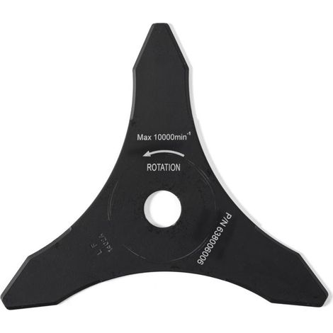 STIGA 1911-9263-01 Lama 3 ARC, Lama Per Decespugliatore, Diametro 255 mm, Spessore 3.0 mm – 3 Denti, Foro 25.4 mm – Compatibile con modelli a scoppio STIGA SBC 646/646 D/646 DX/656/656 D/656 DX e SBC (1/2)