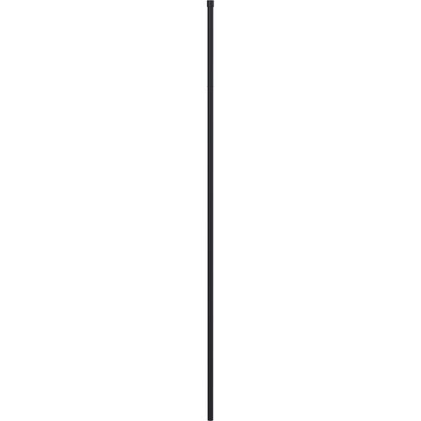 Wetroom Accessories Ceiling Post - Satin Black