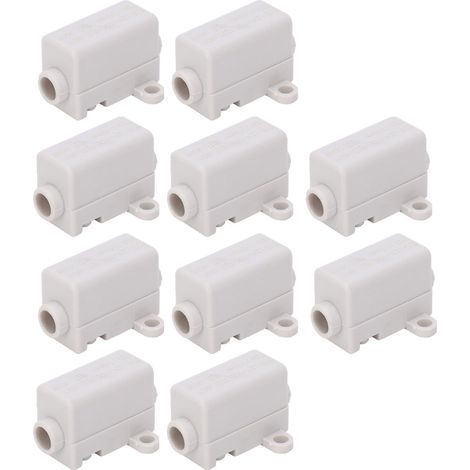 Boîte de jonction étanche 10 unités ZK-1106 400V 60A pour raccordement câbles électriques