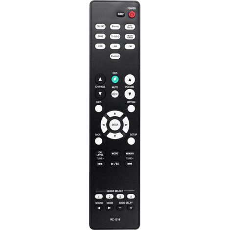 Control remoto de repuesto RC-1216 para receptor AV Surround AVR-S530BT AVRS530BT AVR-S540BT AVRS540BT AVR-X550BT (1/2)