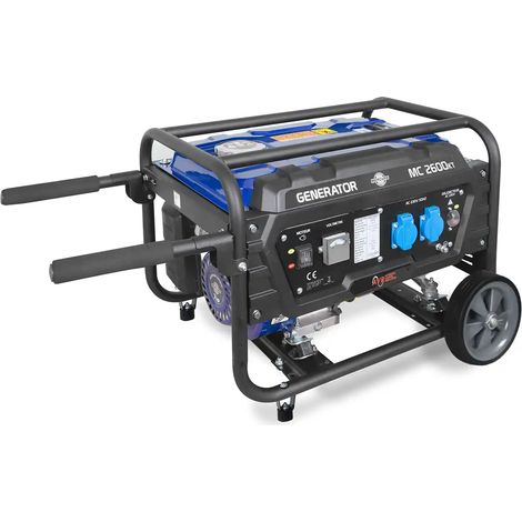Groupe électrogène Mecafer Mercure MC 2600KT - 2500 W - 7 HP - 15 L - 450029