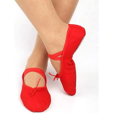 Chaussons de danse classique souples pour enfants et adultes, pointes, gymnastique, chaussons pour femmes, ballet, yoga et gymnastique, semelle fendue, chaussons pour adultes (1/5)
