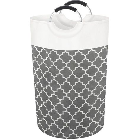 Paniers à Linge Pliable, 82L - (74x38x38cm) Laundry Hamper Basket Panier avec Anse, Sac à Linge Sale Tissu, Rangement Linge Sale Corbeille à Linge Portable, Trieur à Linge, Collecteur de Bouteilles (1/5)