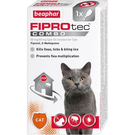 Beaphar Fiprotec Combo Cat (1Pipette) - 20170 (1/5)