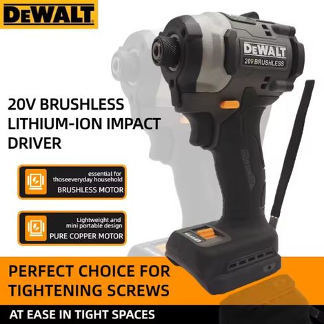 Akku-Schlagschrauber DEWALT DCF85M leicht für schnelles Schrauben (1/5)