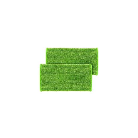 BRAVIX 3er-Pack Ersatz-Wischmopp-Pads für Swiffer WetJet Spray, waschbare Mikrofaser-Wischmopps für die Bodenreinigung, 320 cm (126 Zoll), Grün