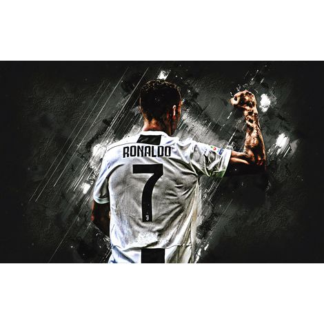 Papier peint panoramique Football - Joueur de Foot - 130 cm x 81 cm (1/2)