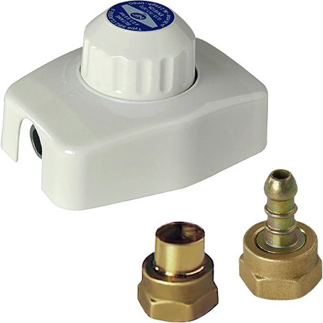 Détendeur Déclencheur Butane NF - 1,3kg/h - 28mb - à souder 12 / tétine - Favex
