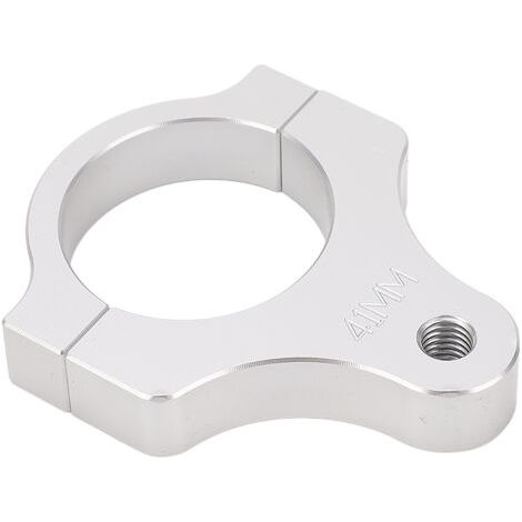 Abrazadera de montaje para horquilla de amortiguador de dirección de 41 mm, soporte ligero para motocicleta (1/5)