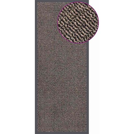 vidaXL Doormat Tufted 60x150 cm Dark Brown