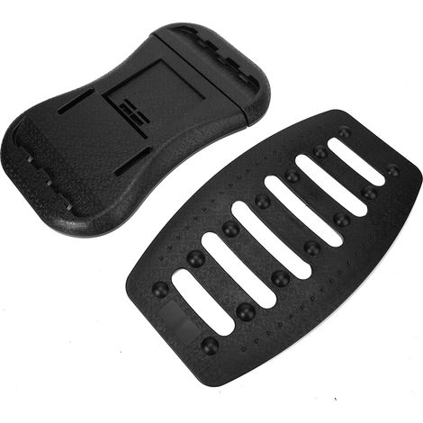 Traction ajustable pour hernie discale lombaire, soulage la douleur, masseur lombaire noir (1/5)