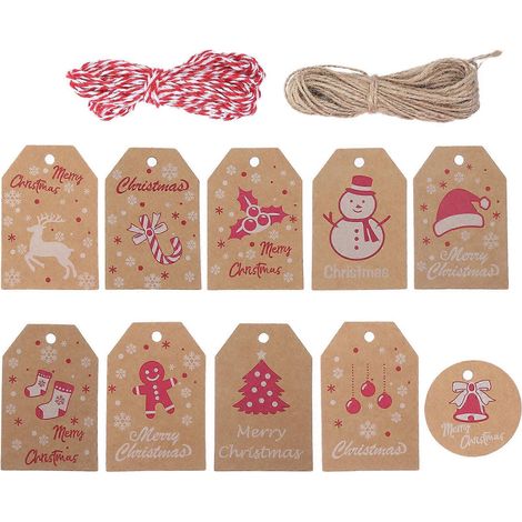 120 étiquettes en papier raffinées, décoratives et pratiques, avec porte-noms et étiquettes à suspendre-8.2X5CM (1/3)
