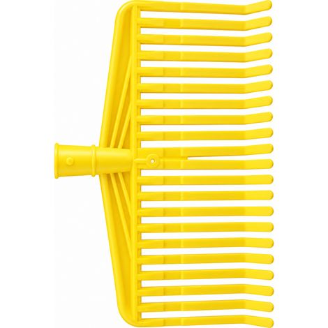 Scopa Raccogli Olive 22 Denti 36 cm Pettine Manuale Giallo (1/5)