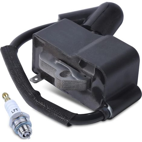 Bobine d'allumage, pour Husqvarna 125B 125Bx 125Bvx Hb281 Souffleur à feuilles portable, 585836101 952030249, Bobine d'allumage (585836101), Bougie-Rcj6Y (952030249) (1/5)
