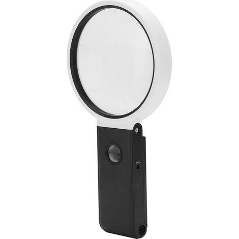 Faltbare und tragbare Leselupe TH-7018-C mit LED-beleuchteter Skala, 3,5-facher und 25-facher Vergrößerung. (1/5)