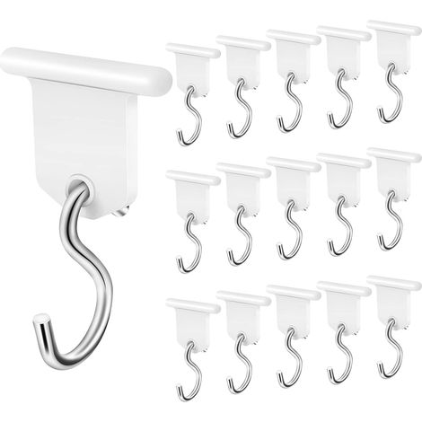 Lot de seize crochets en S pour auvent et camping car accessoires pour tente et extérieur (1/5)