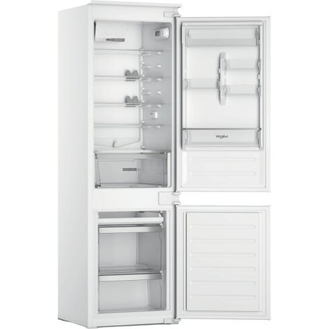 Whirlpool – Réfrigérateur congélateur en bas 268 L – Froid brassé 189 L – Congélateur 79 L – Classe D – 33 dB – Encastrable 178 cm (1/5)