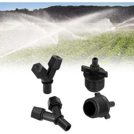 Packung mit 10 G1/2 Doppelsprühdüsen für den Garten, aus Kunststoff, für Landwirtschaft und Rasenpflege. (1/5)