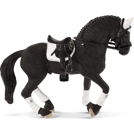 SCHLEICH- Frisian Stallion Riding Tournament Cavallo Horse Club, Multicolore, Medium, 42457 (1/5)