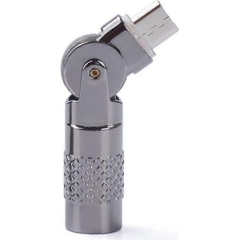 Adaptateur de charge USB rotatif pour casques et consoles de jeux - Rotation à 90° (1/4)