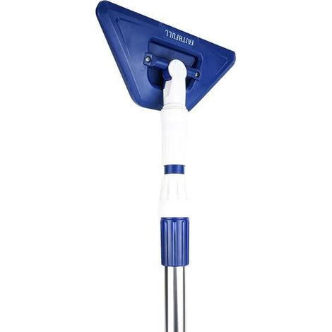 Faithfull FAIWFBSTIFFS Heavy-Duty Water Flow Brush & Telescopic Pole Set FAIWFBSTIFFS (1/2)