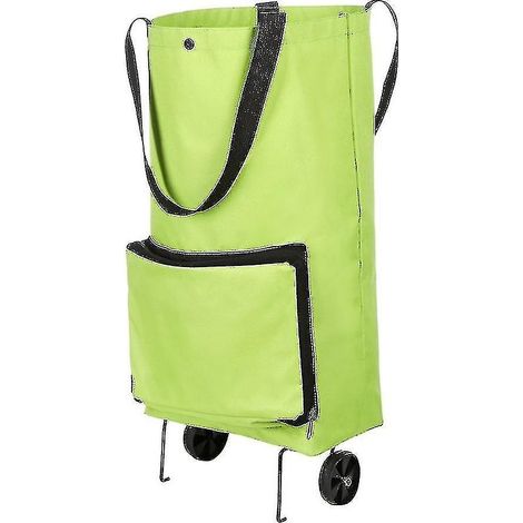 Sac à roulettes pliable portable pour personnes âgées, chariot de supermarché à roulettes à tirer à la main (1/3)