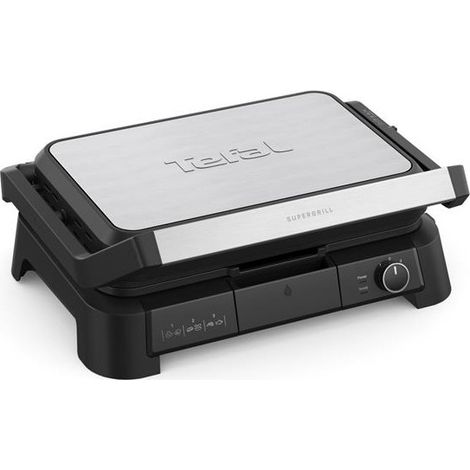 Grill viande 2000w inox - Tefal - GC520DE0 (1/5)