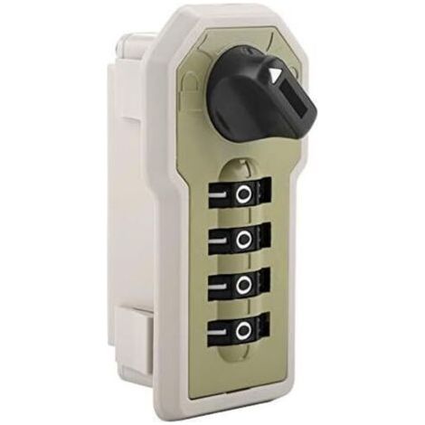 Serrure à Code Mécanique Verrou de Service Digital Code Serrure à Combinaison de Cabinet Loquet Mot de Passe Verrouillage Numérique Code Lock pour Sécurité de Maison Bureau (1/4)