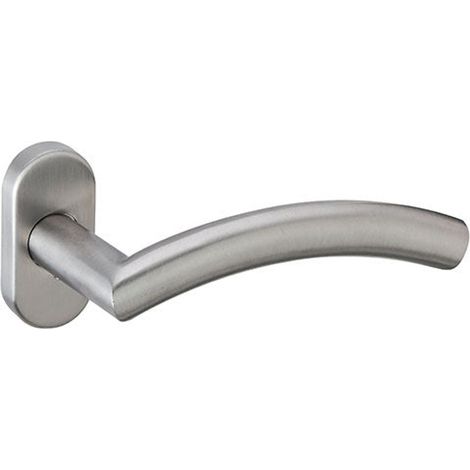 Manilla puerta acero inox 304 roseta ovalada 65x30 normal (1/2)