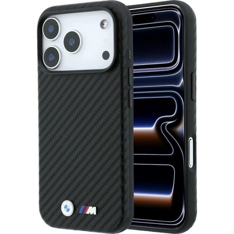 Cover posteriore BMW per Apple iPhone 17 Pro Max, iPhone 18 Pro Max, nera, 1 pz.