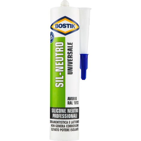 Bostik Silicone Neutro Professionale Silicone Neutro Avorio Ral 1013 (1/4)