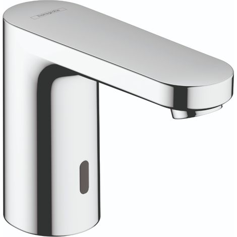 Hansgrohe Vernis Blend - Grifo electrónico de lavabo, alimentación de red, cromo 71501000 (1/3)