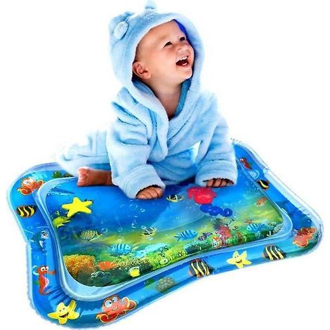 tapis D'eau Pour Bb 6650cm - Motif Tortue, Tapis Gonflable Pour Aquarium, Centre D'activits Pour Enfants - Motif Marin (1/5)