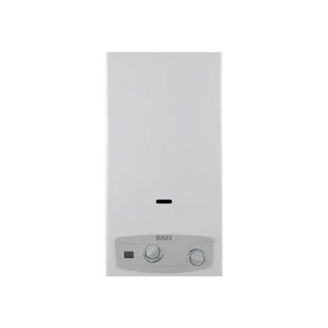 Gas Warmwasserbereiter Baxi Acquaprojet Blue 14i weiß 24 4 kW