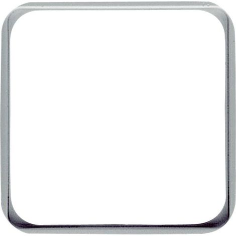 Plaque de finition busch-jaeger reflex si plastique blanche 50 mm (1/2)