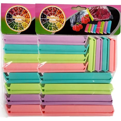 Bag clips [24-pack] High-quality bag clips hold bag closures securely. (1/5)