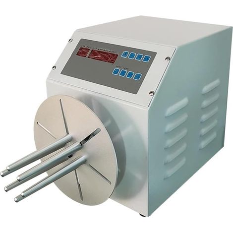 Machine à Enrouler Bobineuse Semi-Automatique, diamètre de Fil 5mm en Dessous de 10M Ligne téléphonique USB bobineuse de Cordon d'alimentation AC/DC (1/5)