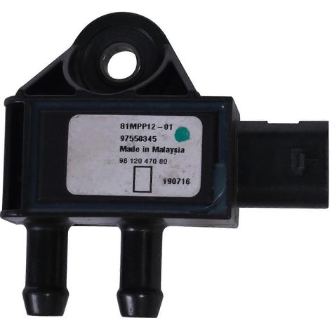 Capteur de pression d'échappement 9812047080 pour Peugeot 308 2008 Citroën C3 C4 Picasso Berlingo DS PEUGEOT 13-19 81MPP12-01
