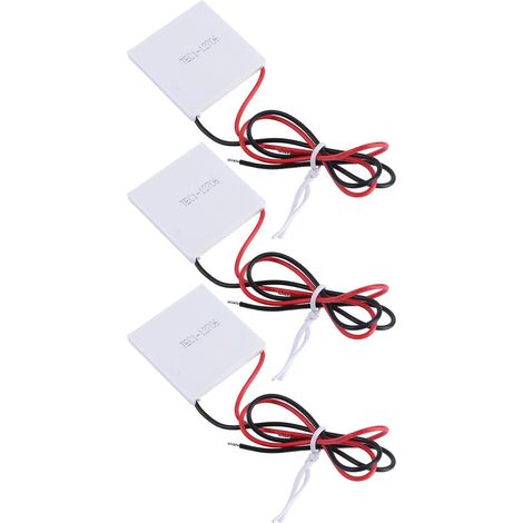 3pièces Plaque de Réfrigération Thermoélectrique Refroidisseur Semi-conducteur pour Climatiseur sans Réfrigérant (1/5)